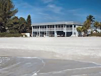 View of Resort Sixty Six from the beach